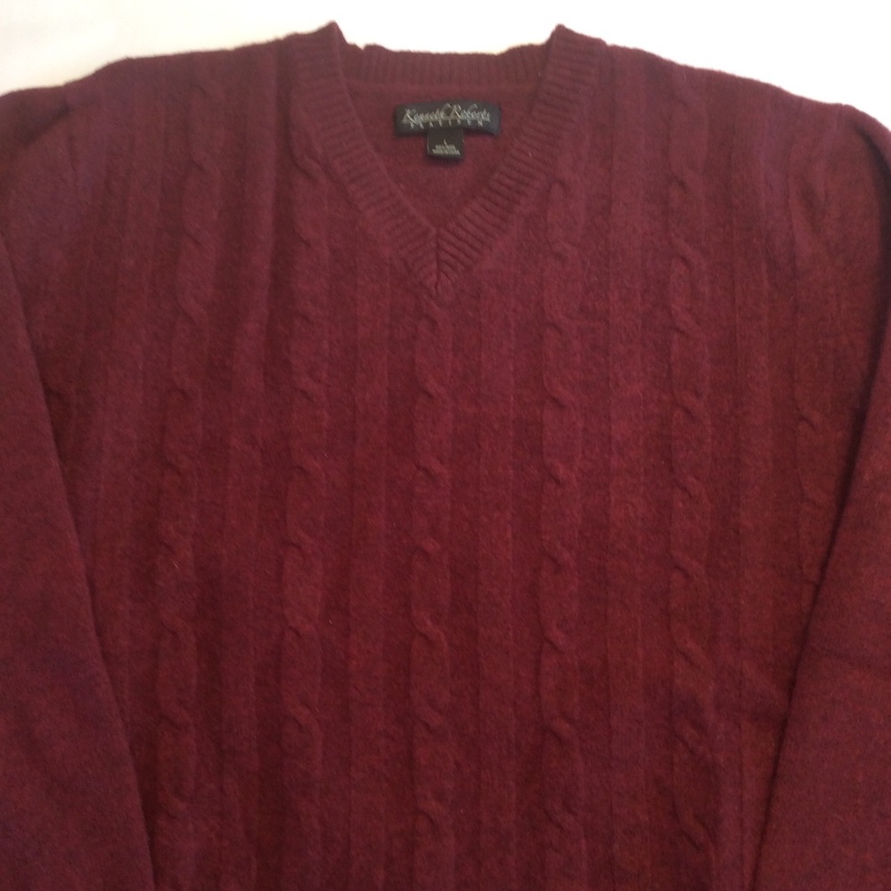 Merlot Men’s Wool Sweater L